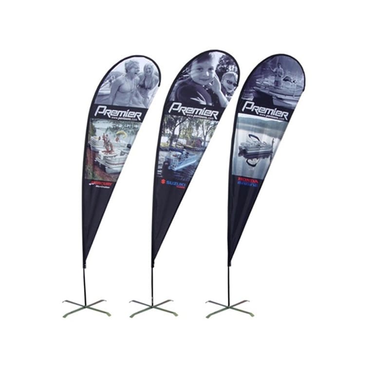 Small(75*190cm) Teardrop Banners 9ft - POS13 Image 