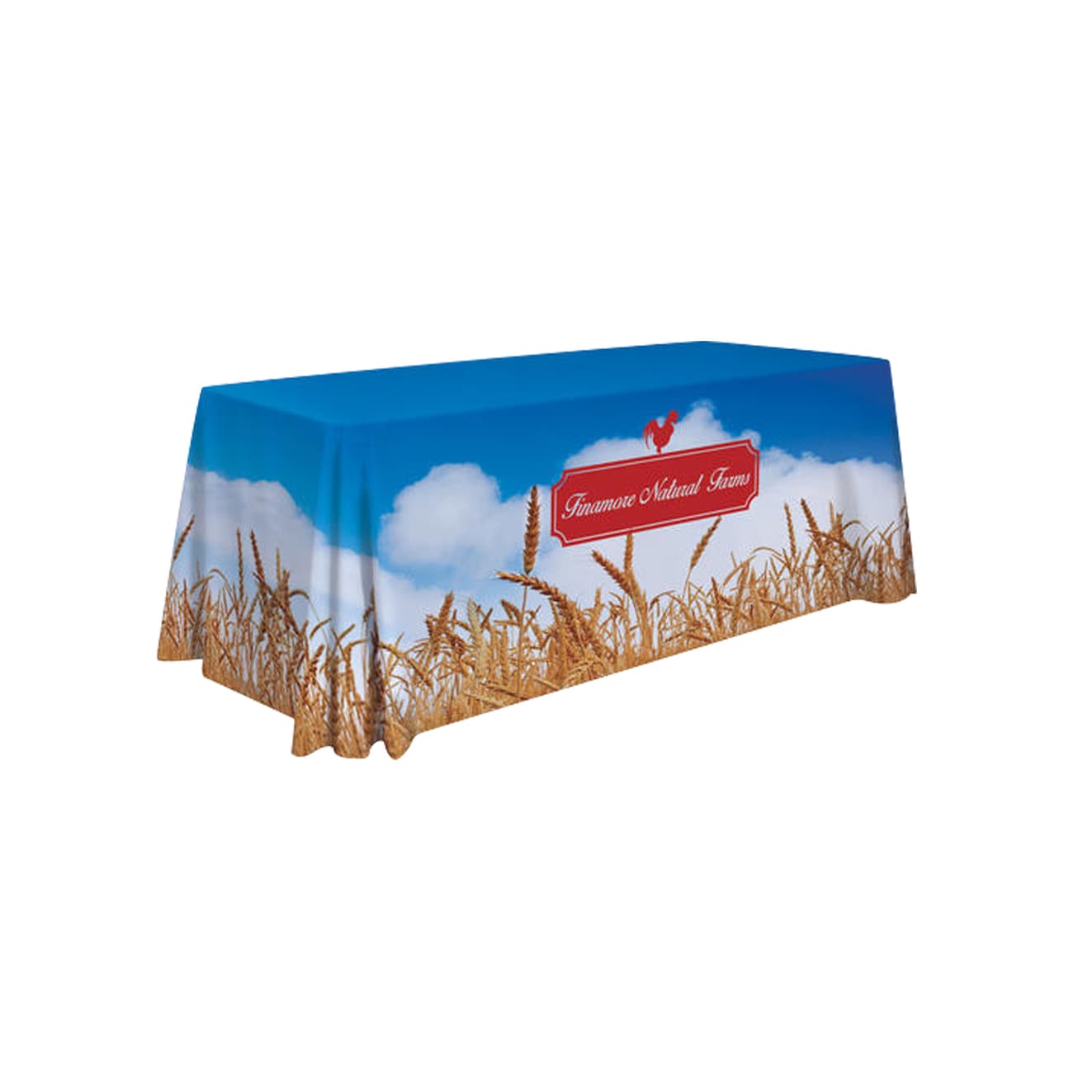 4-Sided Throw Table Cloth * 4ft - POS28 Image
