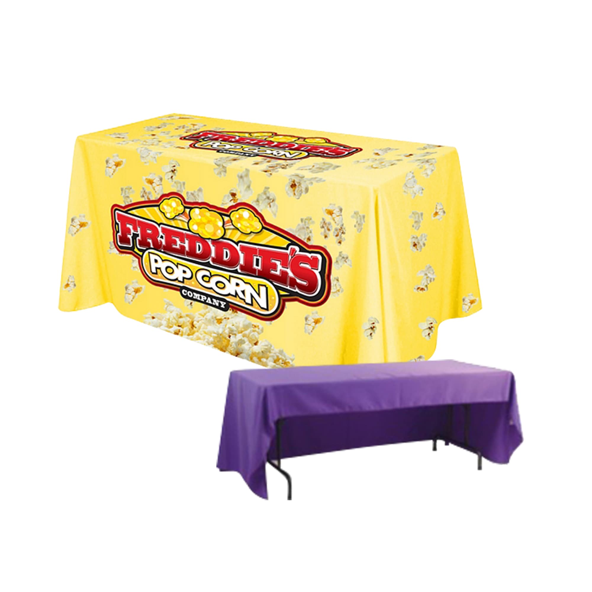 3-Sided Throw Table Cloth * 6ft - POS32 Image 