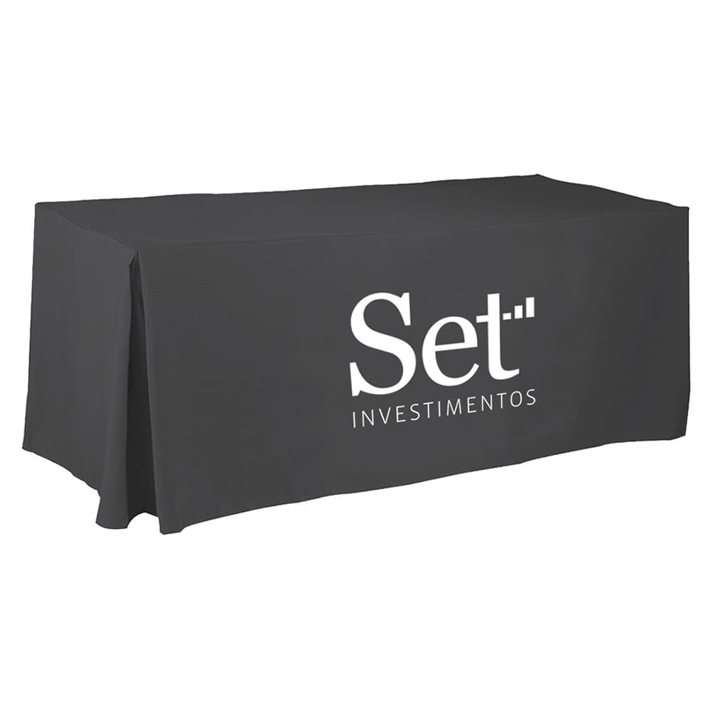 4 Side Pleated Table Cloth * 8ft - POS40 Image 