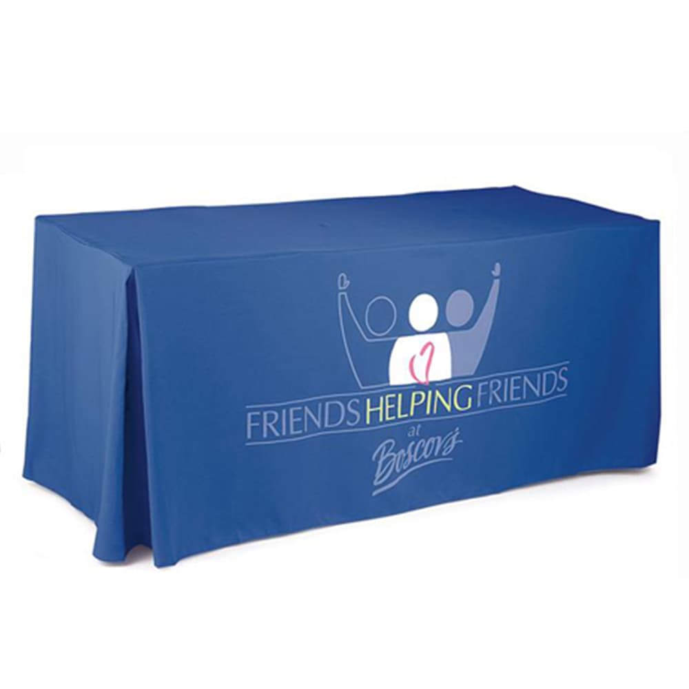 4 Side Pleated Table Cloth * 8ft - POS40 Image 