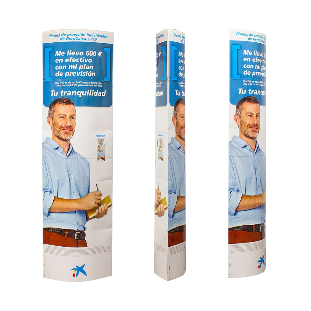 Quick Assembly Totem Cardboard Display - POS41 Image 