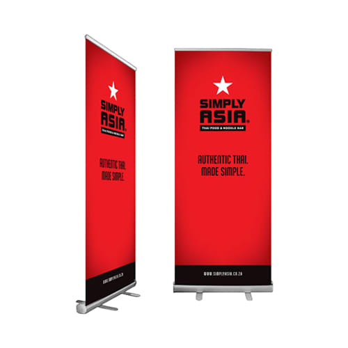 Pull Up Banner (80 x 200cm) - POS50 Image 