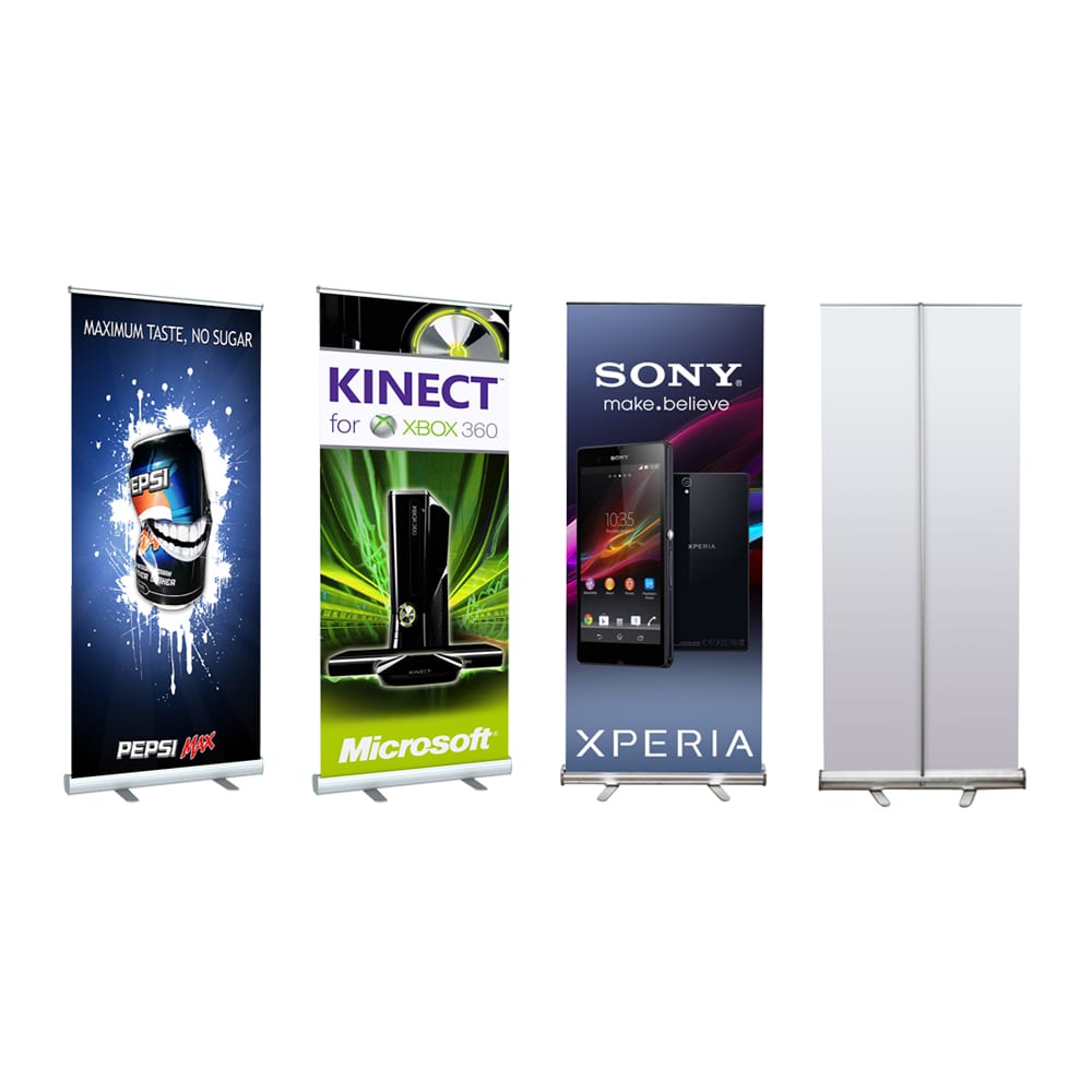 Medium Standard Pull Up Banner (120 x 200cm) - POS51 Image