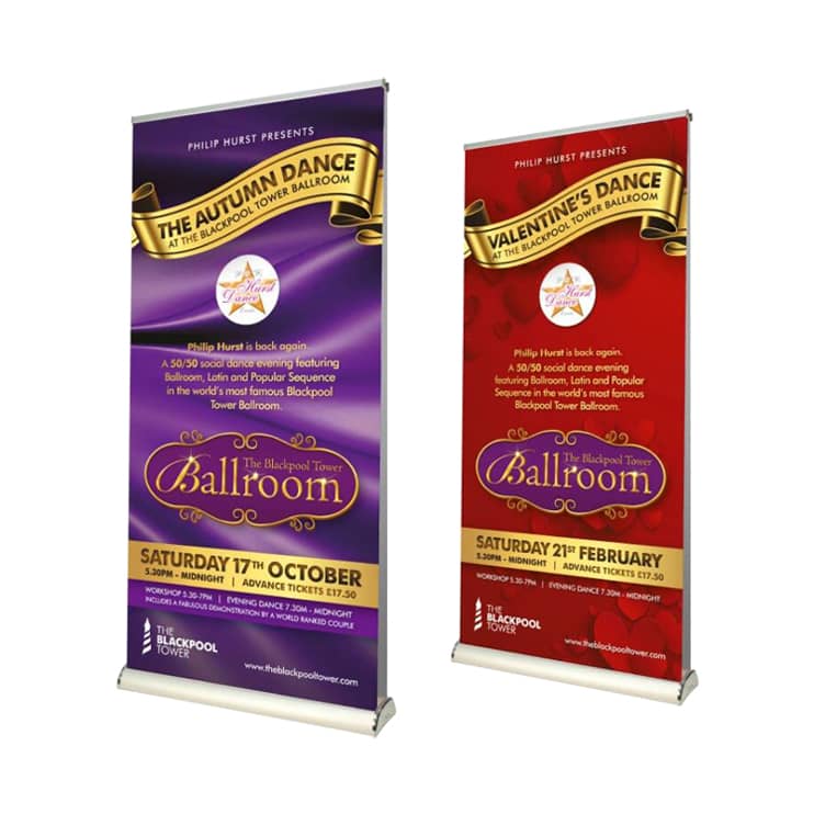 Double Sided Pull Up Banner (85 x 200cm) - POS53 Image 