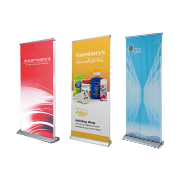 Double Sided Pull Up Banner (85 x 200cm) - POS53 Image 