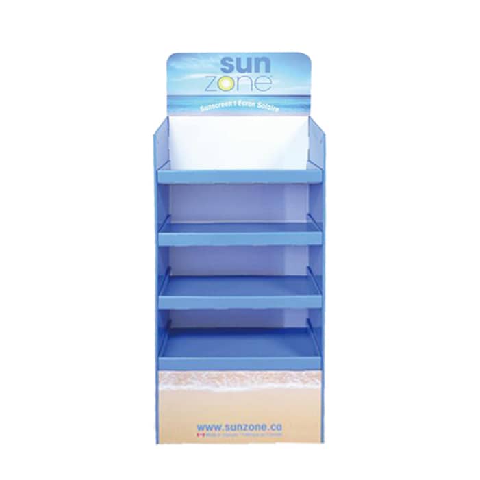 Self Assembly Premium Cardboard Floor Display - POS55 Image 