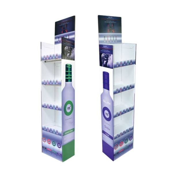 Self Assembly Premium Cardboard Floor Display - POS55 Image 