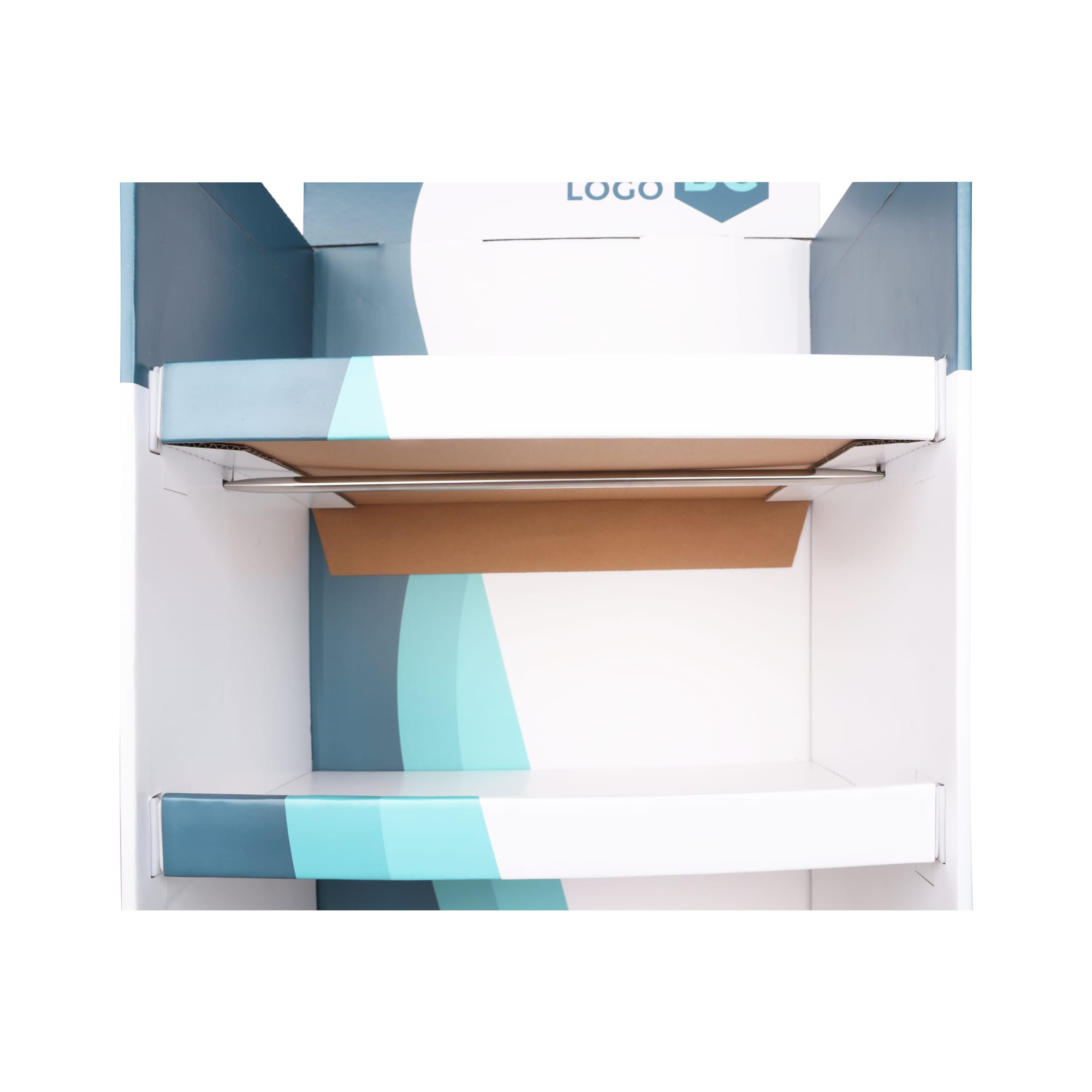 Self Assembly Premium Cardboard Floor Display - POS55 Image 