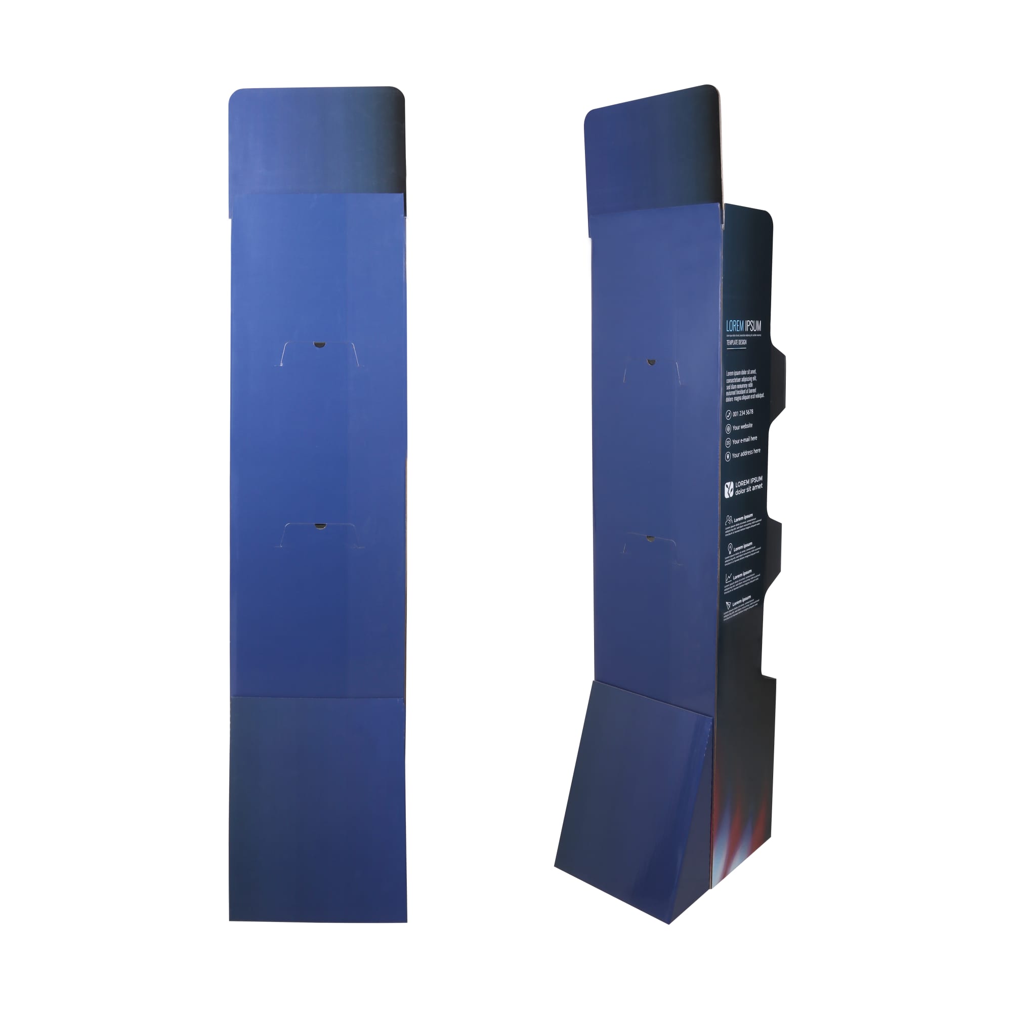 Self Assembly 3 Tier Cardboard Floor Display - POS56 Image