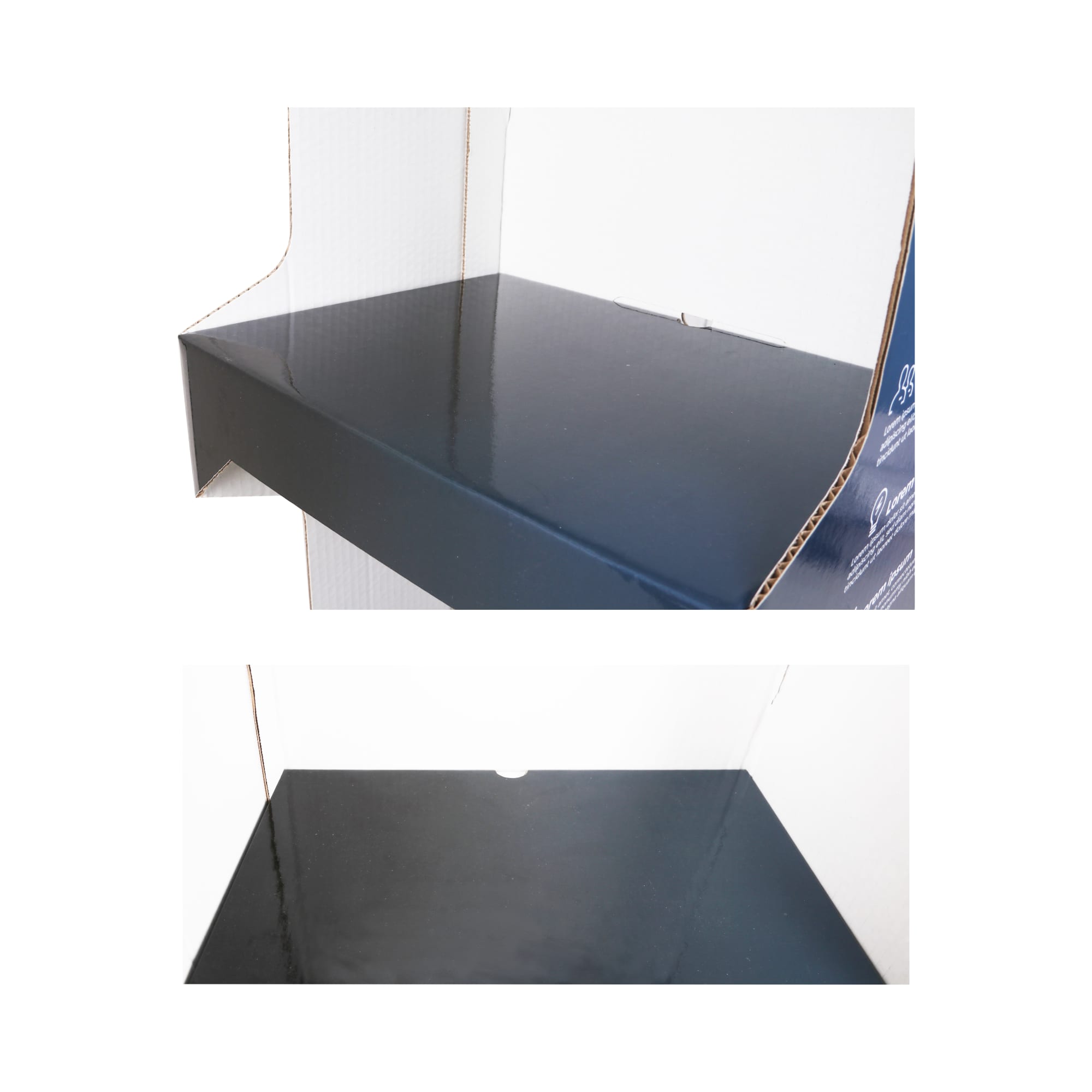 Self Assembly 3 Tier Cardboard Floor Display - POS56 Image