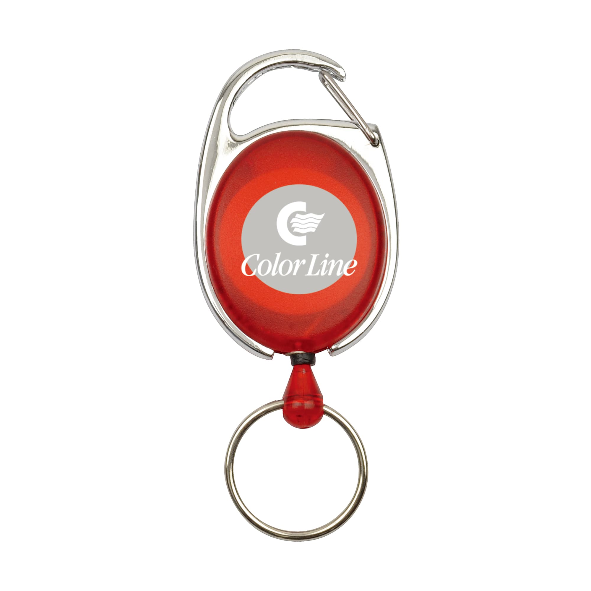 Oval Retractable Badge Holder - PXA2808 Image