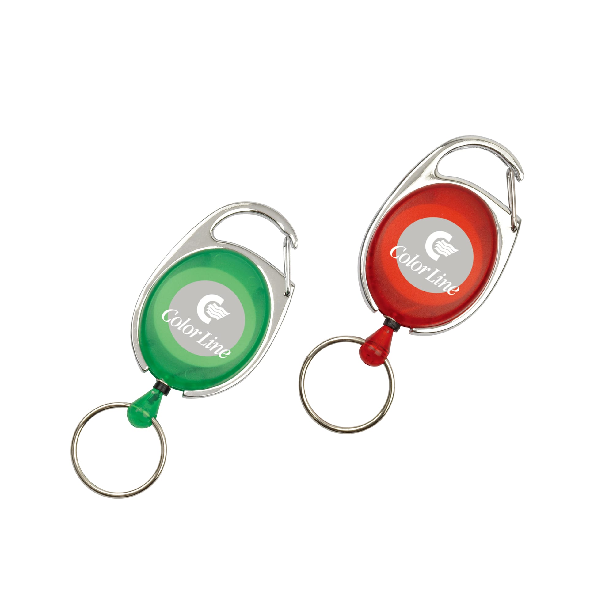 Oval Retractable Badge Holder - PXA2808 Image