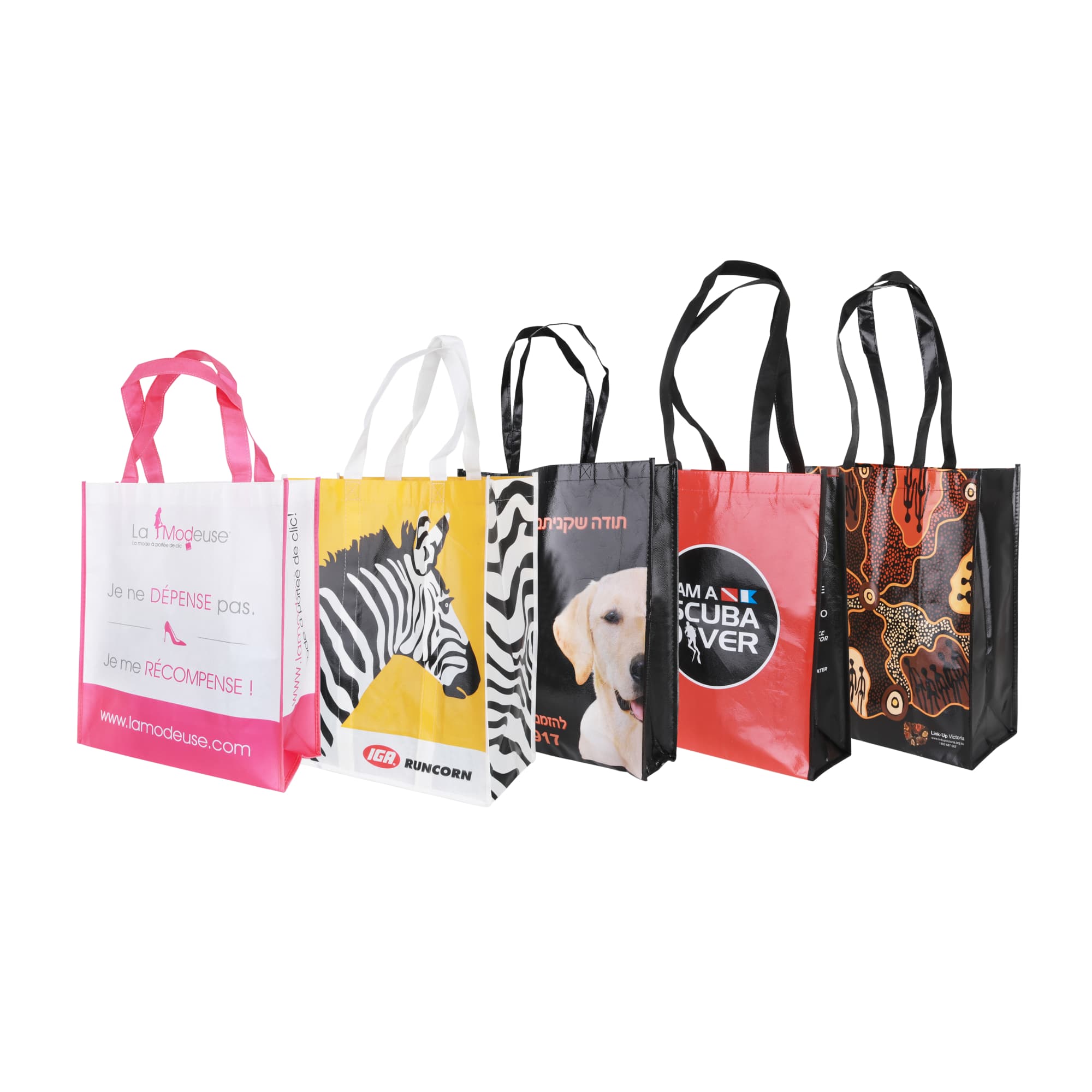 Laminated Non Woven Bag with Large Gusset - PXB029 Image 