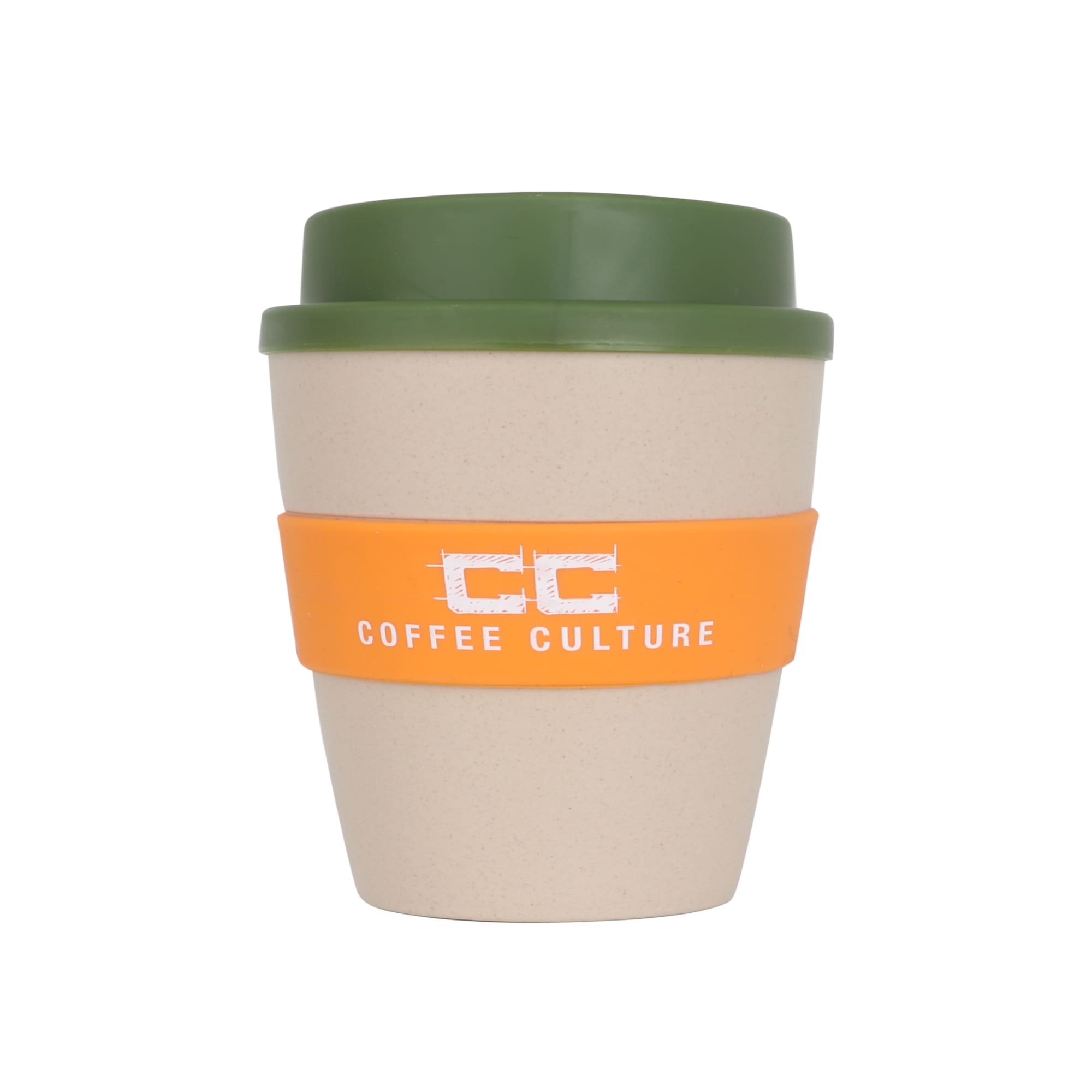 250ml Natural rice husk fibre Coffee Cup - PXD005 Image 