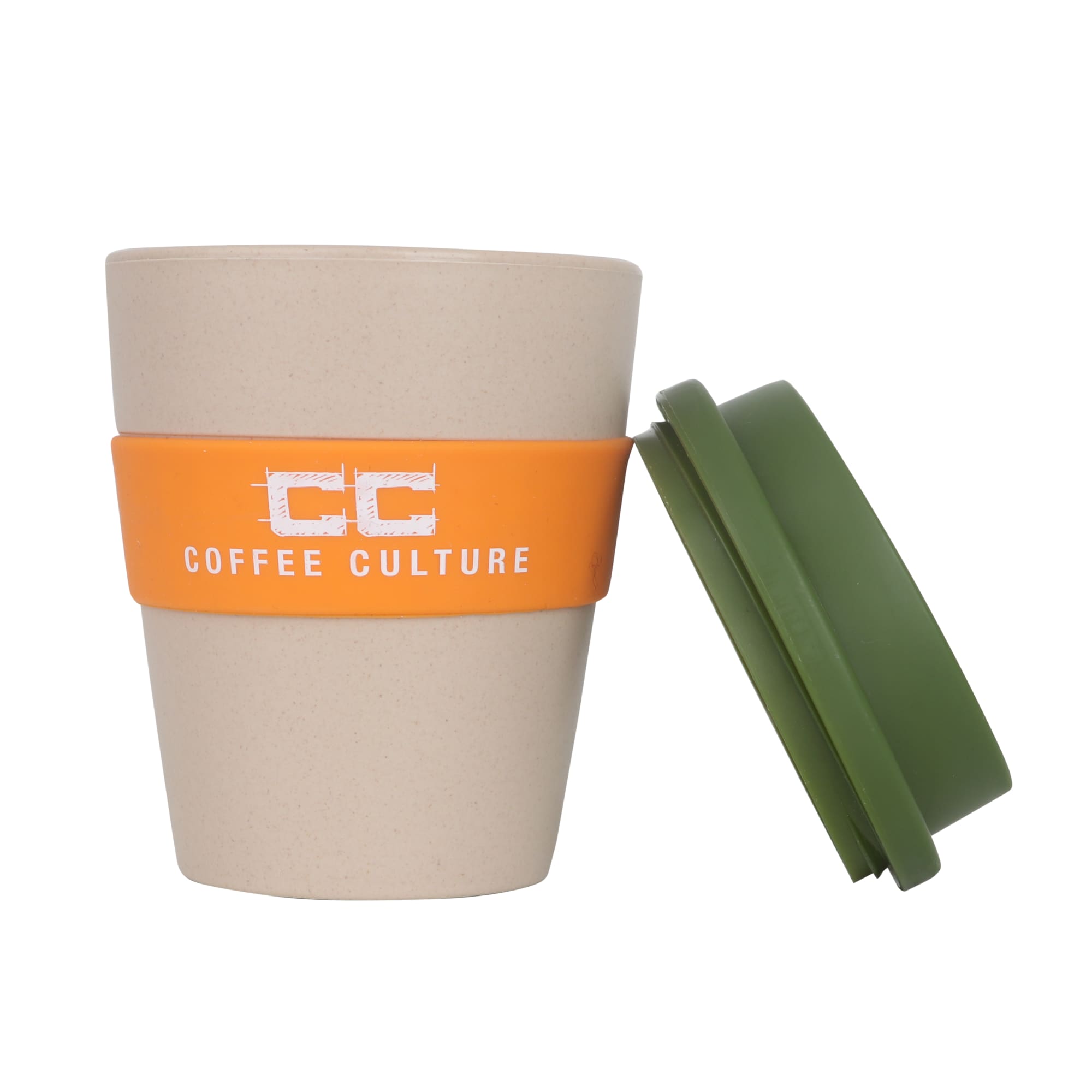 350ml Natural rice husk fibre Coffee Cup - PXD006 Image 