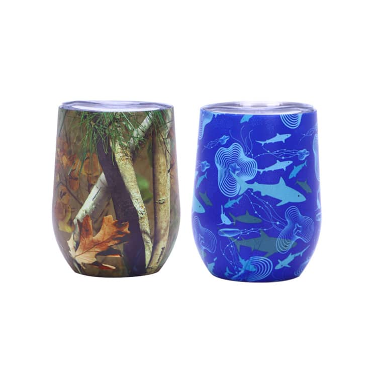 12 OZ Double Wall Egg Shaped Coffee Cup - PXD022 Image 