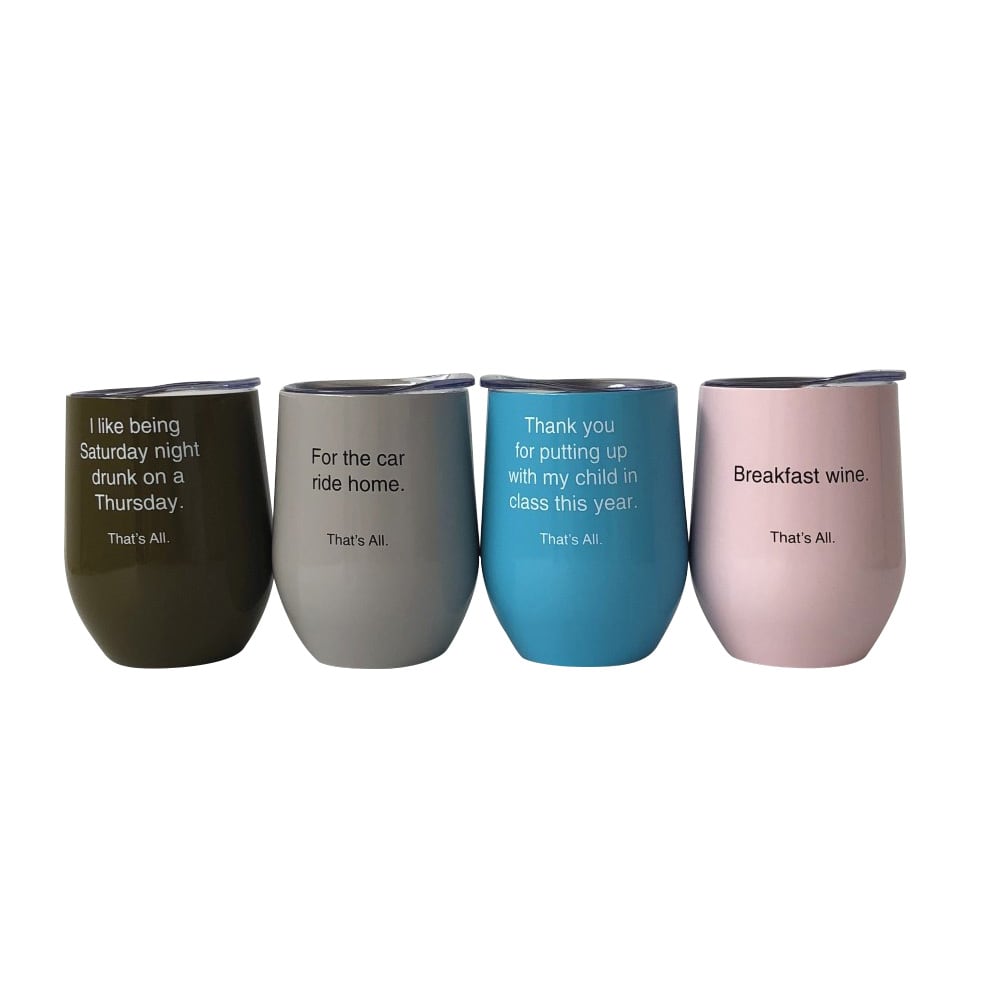 12 OZ Double Wall Egg Shaped Coffee Cup - PXD022 Image 