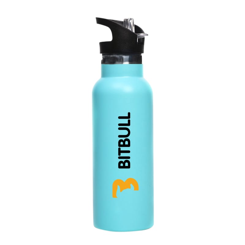 500ml Double Wall Vacuum Bottle with Flip Valve Lid - PXD027 Image 