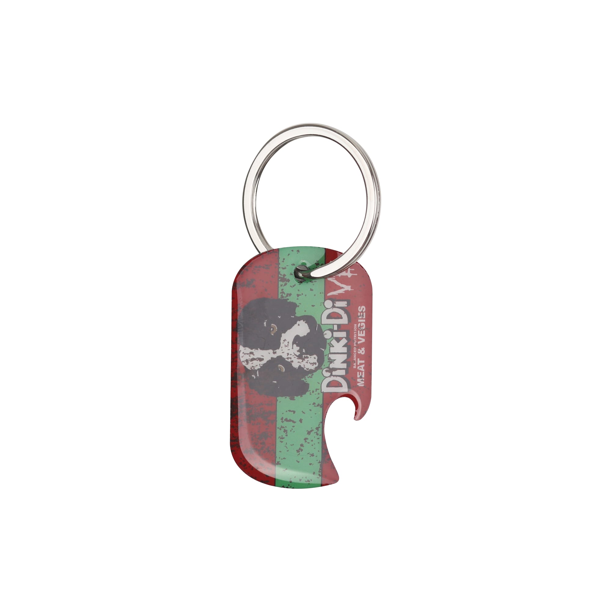 Dog Tag Bottle Opener Keyring - PXH011 Image 