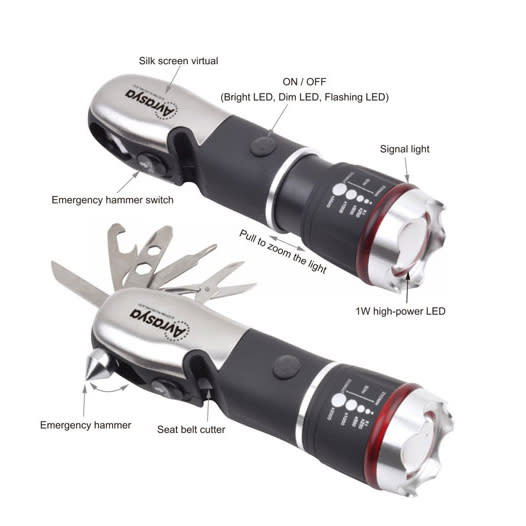 Multi Function Tools Flashlight - PXL2631 Image 