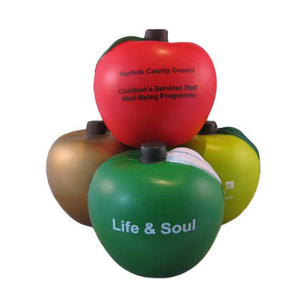 Apple Shape Stress Reliever - PXR086 Image 