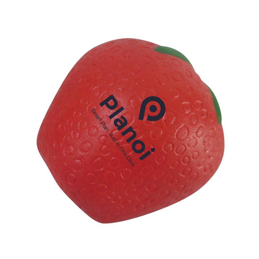 Strawberry Shape Stress Reliever - PXR087 Image 