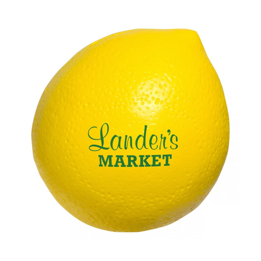 Lemon Shape Stress Reliever - PXR089 Image 