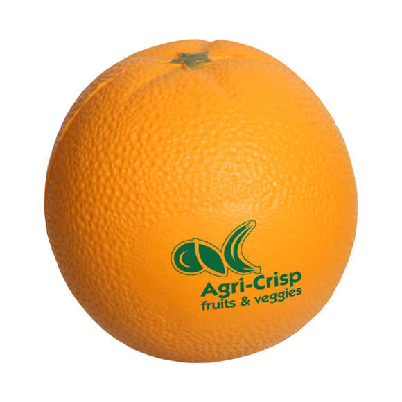 Orange Shape Stress Reliever - PXR090 Image