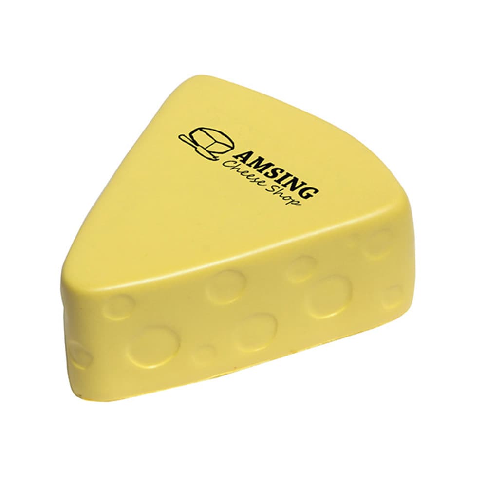 Cheese Shape Stress Reliever - PXR108 Image 