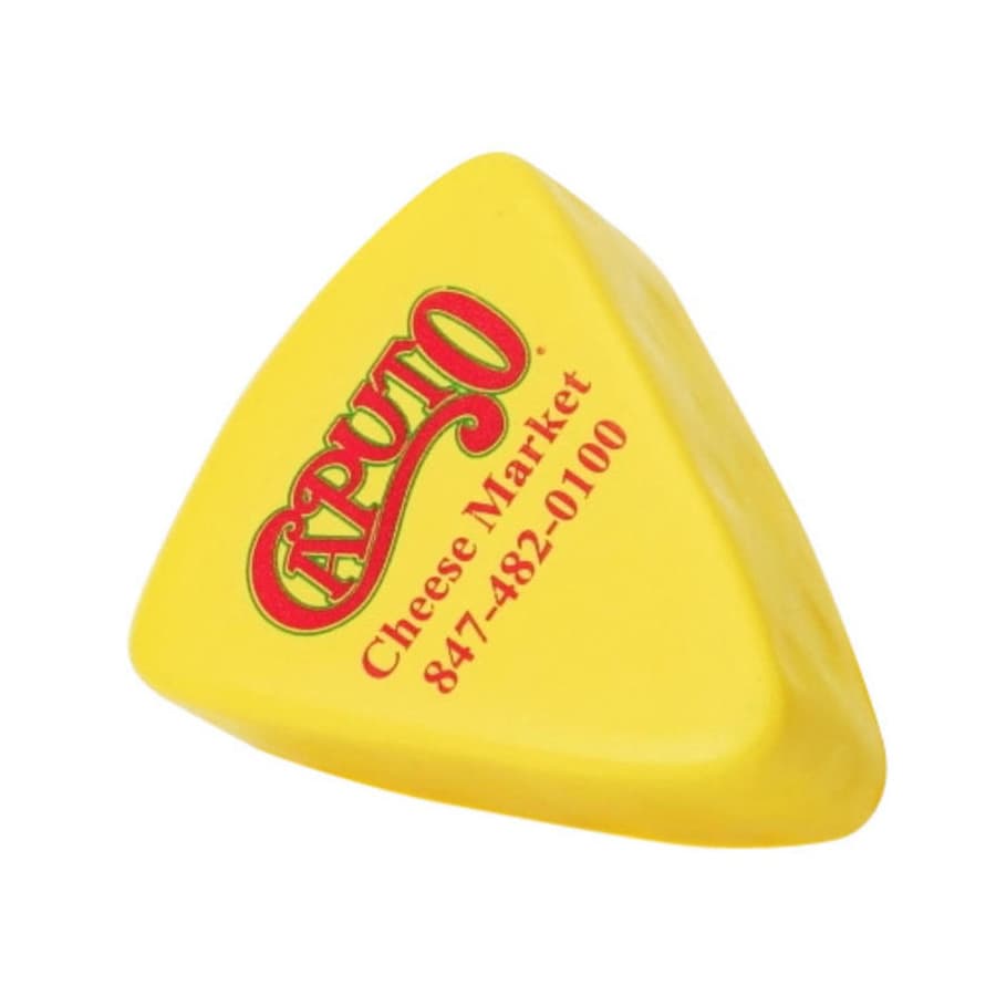 Cheese Shape Stress Reliever - PXR108 Image 