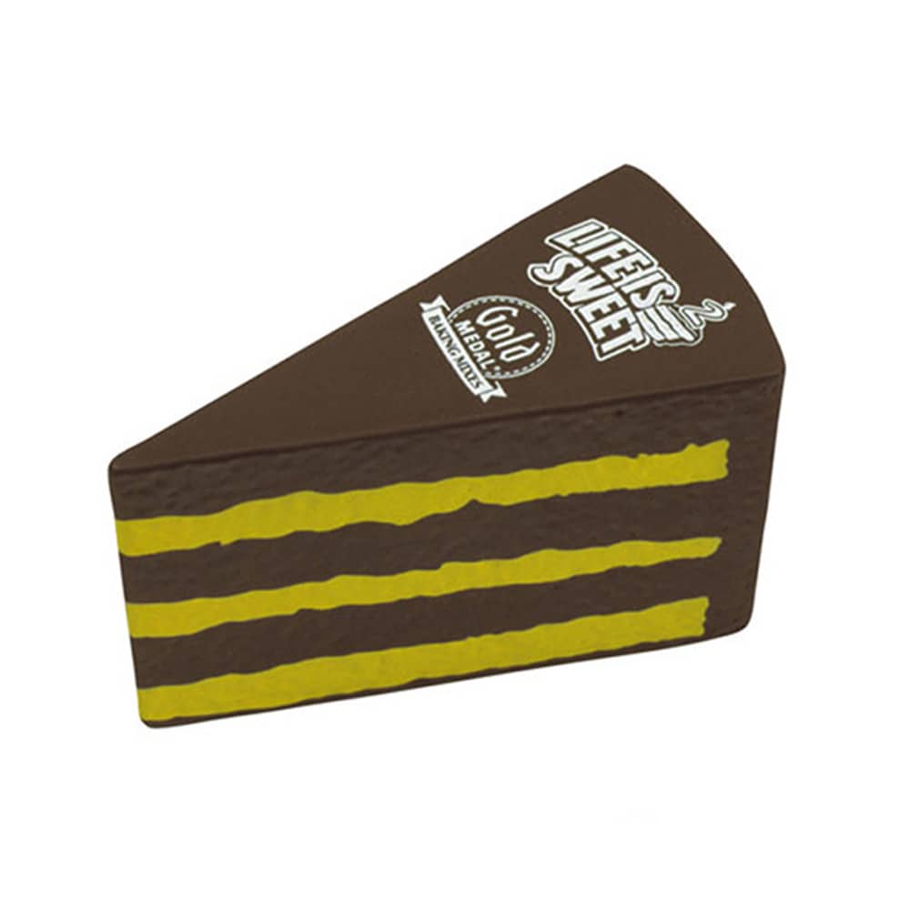 Chocolate Cake Shape Stress Reliever - PXR111 Image 