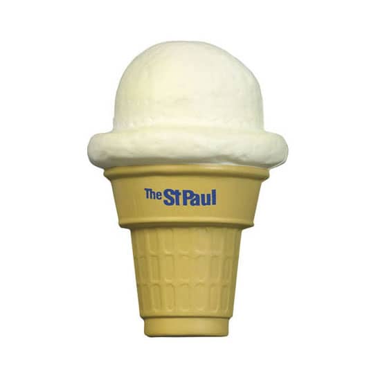 Ice Cream Shape Stress Reliever - PXR114 Image 