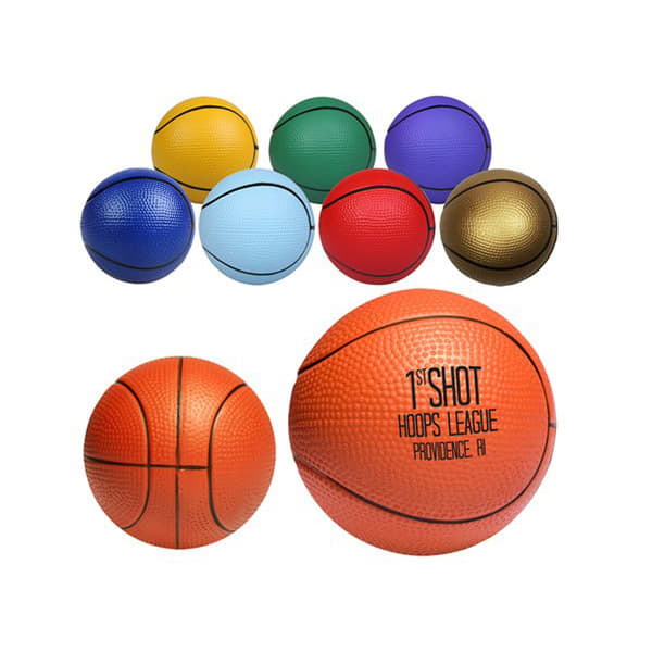 63mm Baseketball Shape Stress Reliever - PXR118 Image 