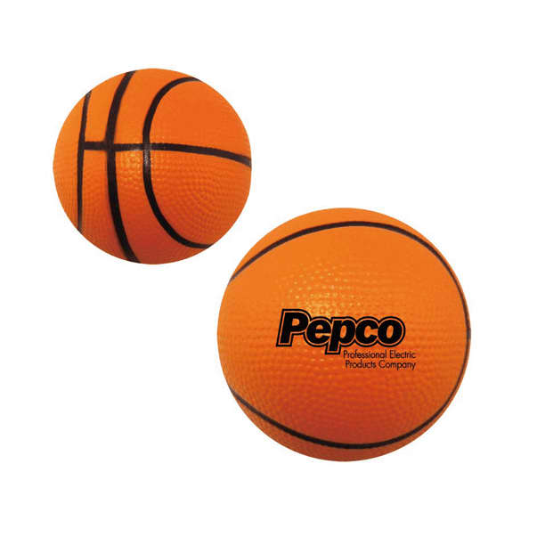 100mm Basketball Shape Stress Reliever - PXR119 Image 