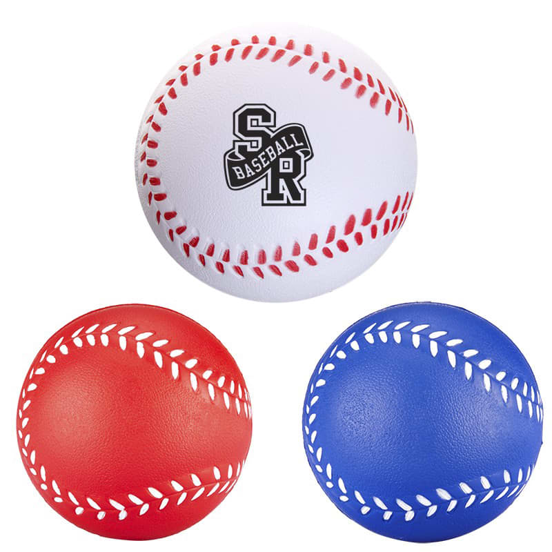 Baseball Shape Stress Reliever - PXR123 Image