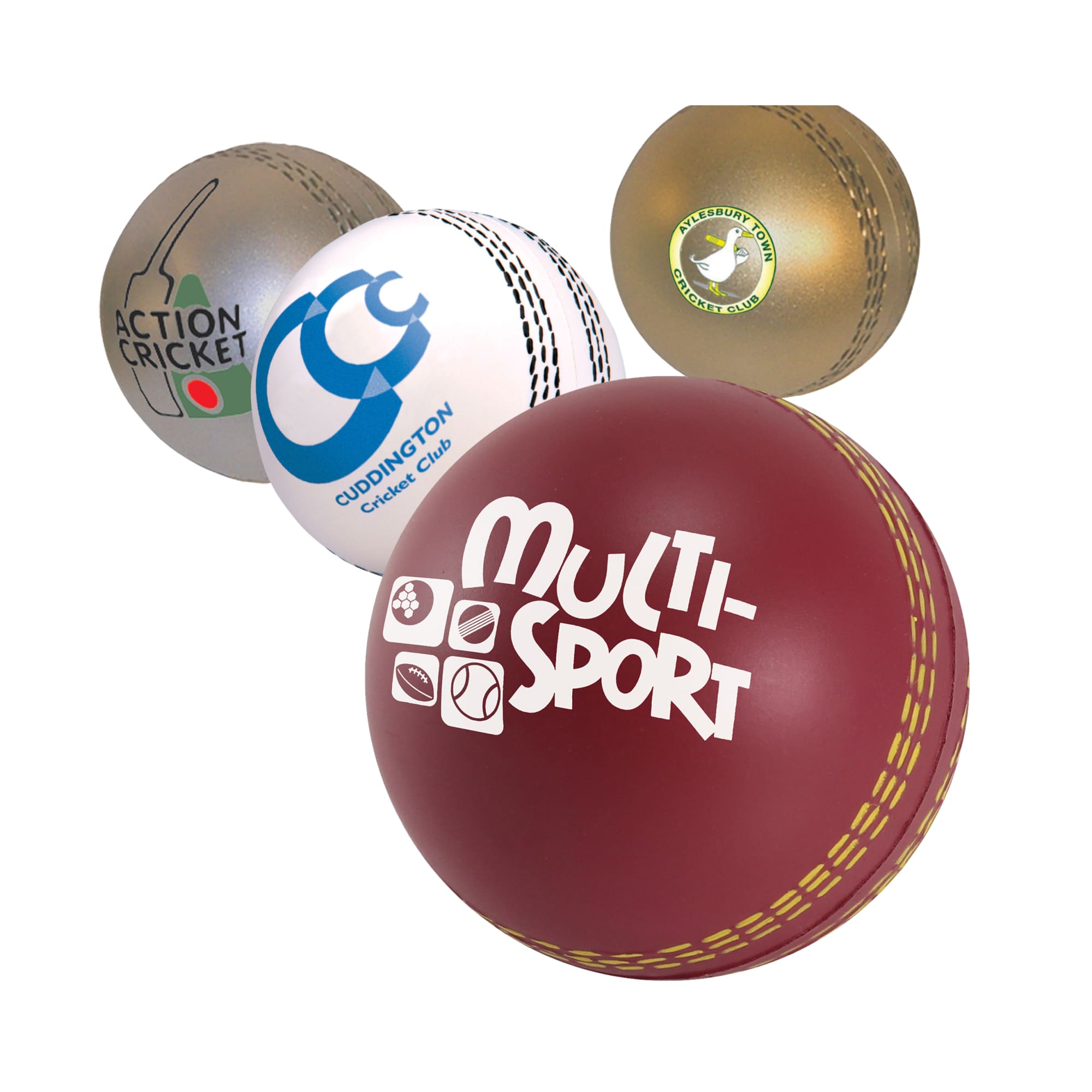 Cricket Ball Shape Stress Reliever - PXR124 Image 