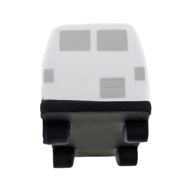White Van Shape Stress Reliever - PXR133 Image 