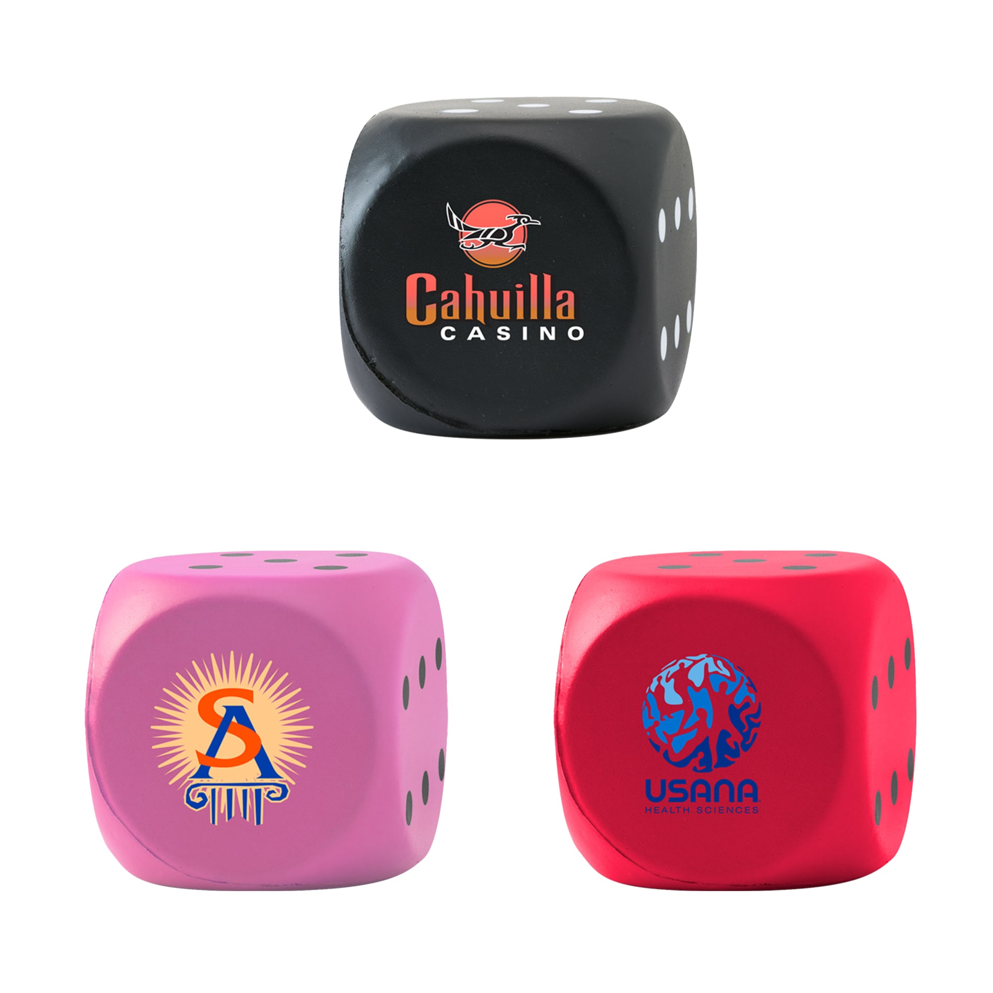 Dice Shape Stress Reliever - PXR154 Image 