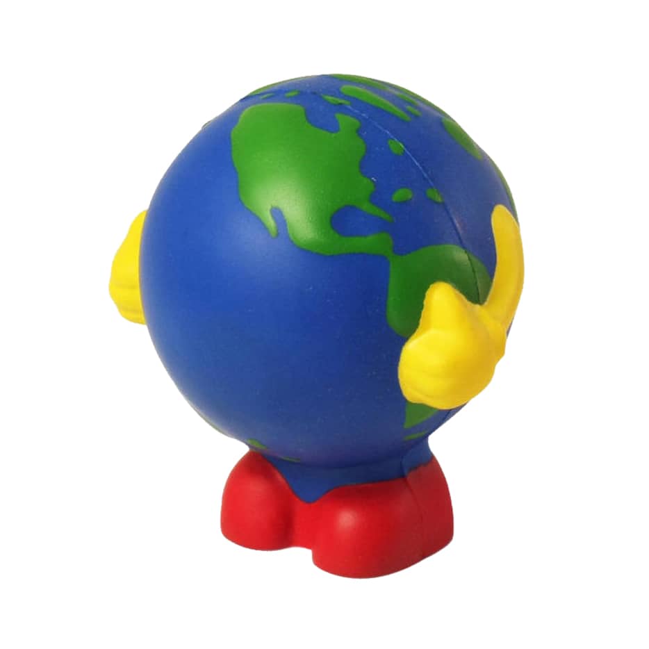 Cartoon Earth Shape Stress Reliever - PXR157 Image