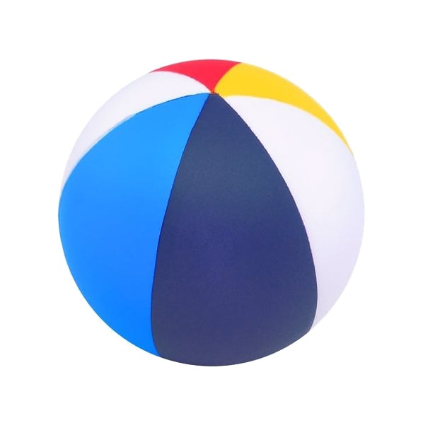 Colorfull Beach Ball Shape Stress Reliever - PXR158 Image 
