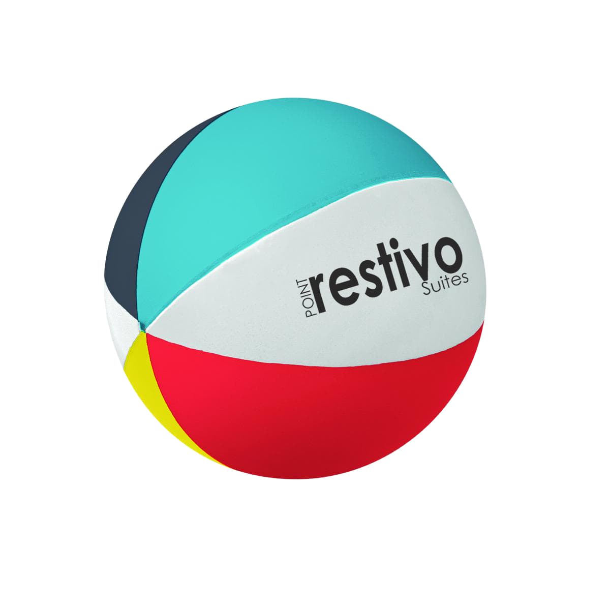 Colorfull Beach Ball Shape Stress Reliever - PXR158 Image 