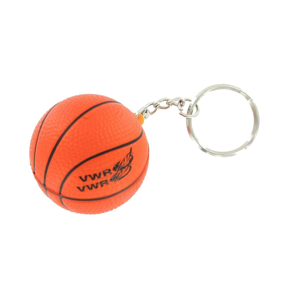 Keyring with Basketball Stress Item - PXR165 Image 