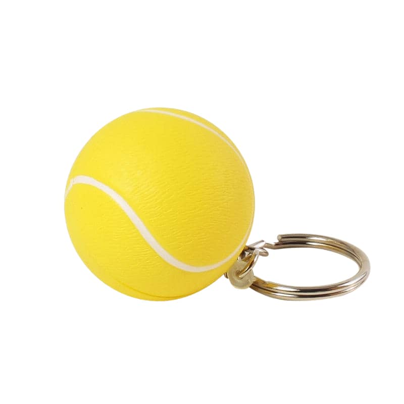Keyring with Tennis Ball Stress Item - PXR166 Image