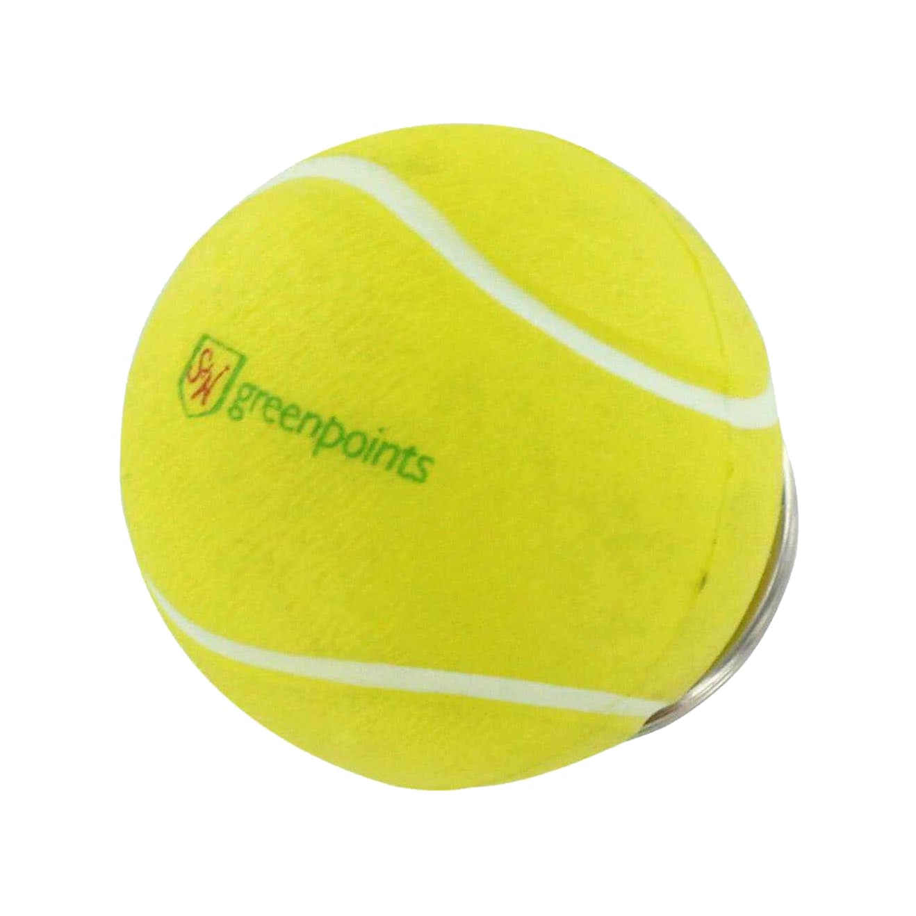 Keyring with Tennis Ball Stress Item - PXR166 Image