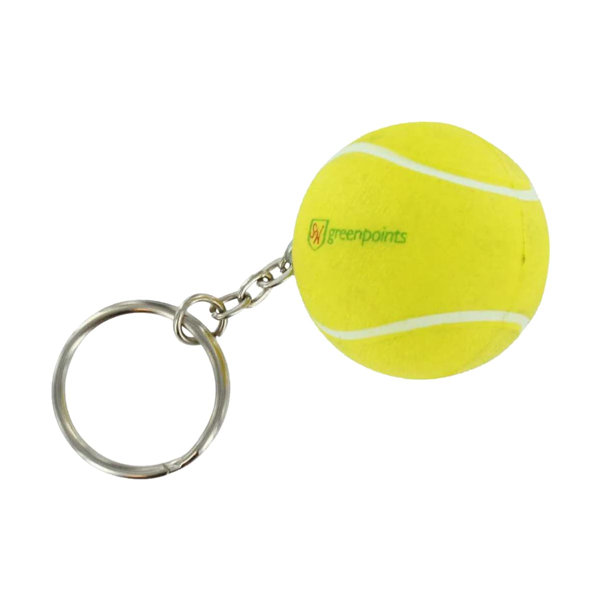 Keyring with Tennis Ball Stress Item - PXR166 Image