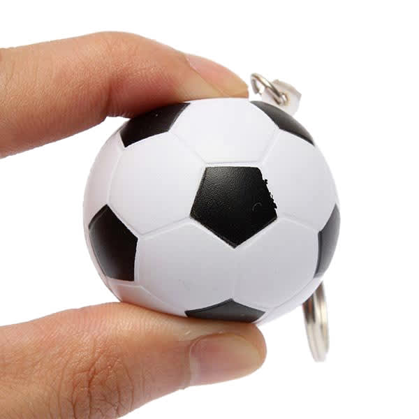 Keyring with Football Stress Relievers - PXR168 Image 