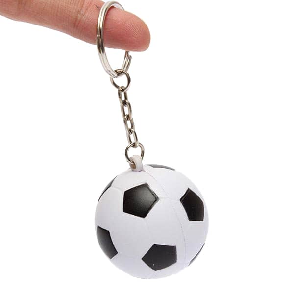 Keyring with Football Stress Relievers - PXR168 Image 