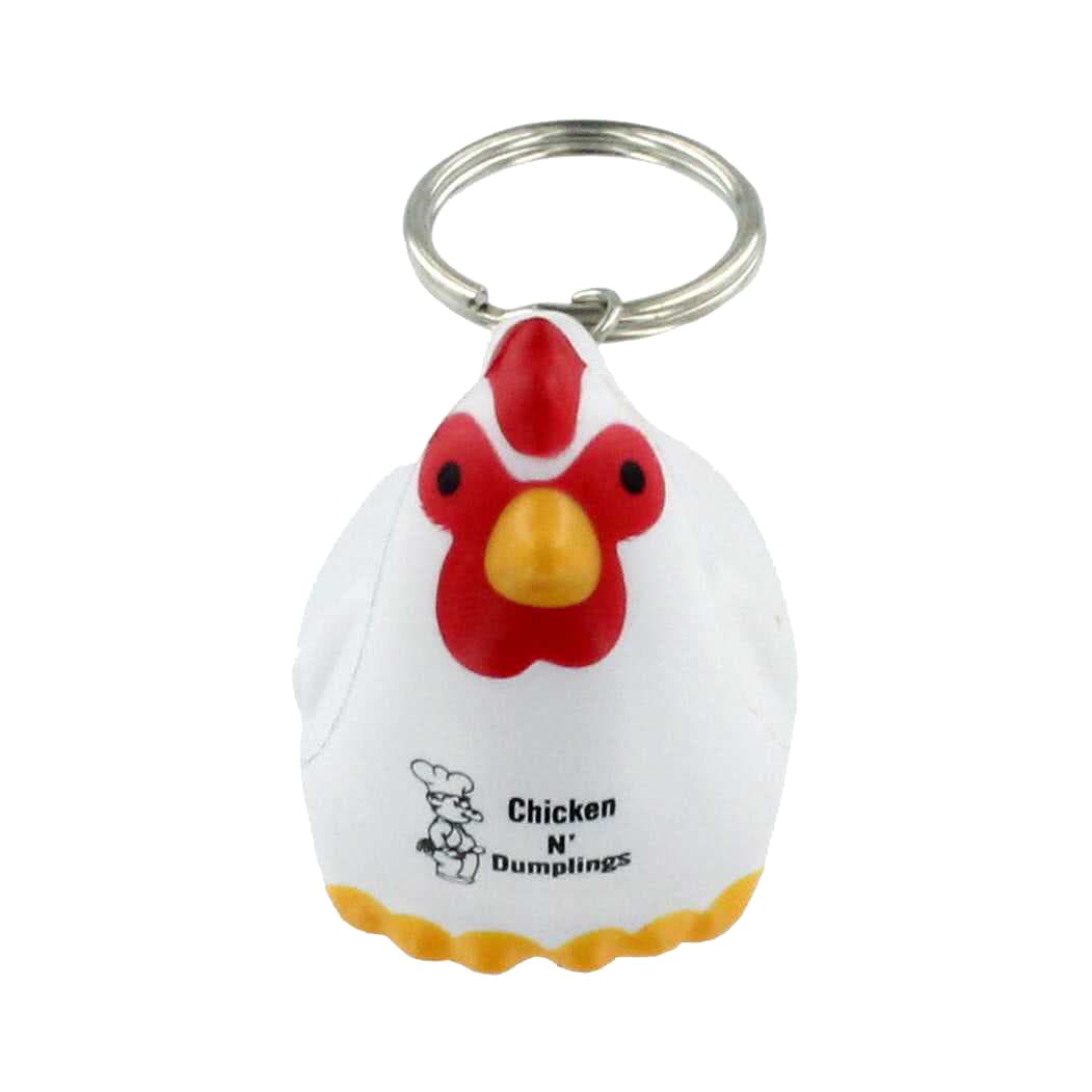 Keyring with Rooster Stress Reliever - PXR174 Image 