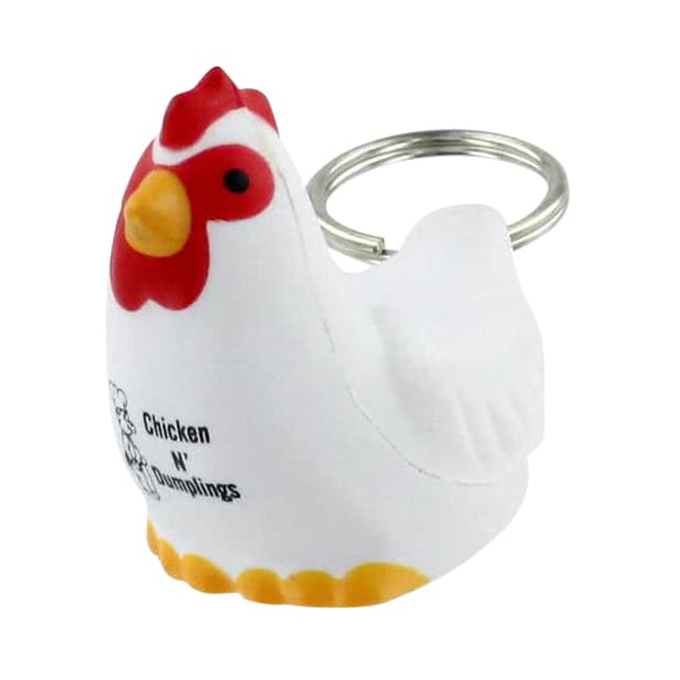 Keyring with Rooster Stress Reliever - PXR174 Image 